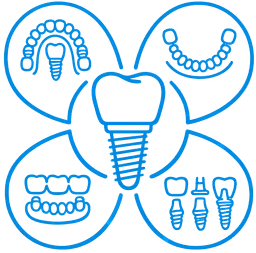 Comprehensive dental implant structural and restoration options