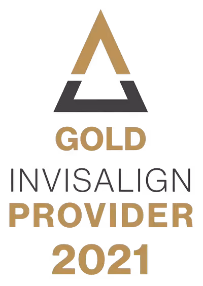 Invisalign Gold Provider 2021 badge