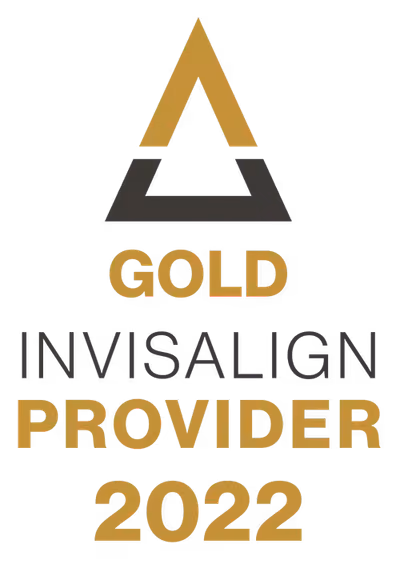 Invisalign Gold Provider 2022 badge